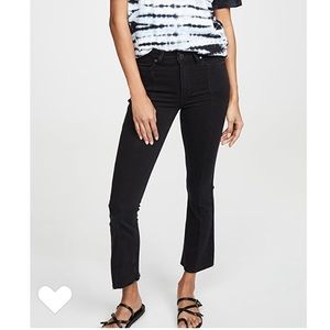 NWT PAIGE COLETTE JEANS BLACK SPARROW 23